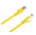 Patchcord kabel UTP kat. 5e wtyk - wtyk 2m żółty INTEX