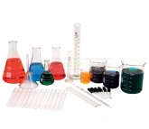 Szkło laboratoryjne borokrzemianowe - komplet 36 elementów